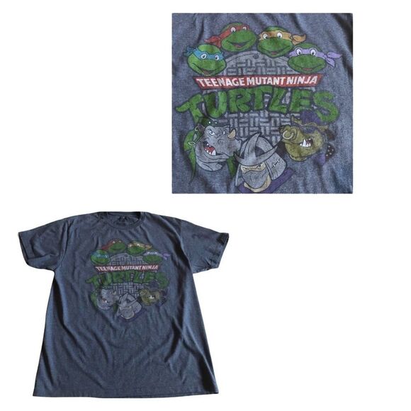 Nickelodeon Teenage Mutant Ninja Turtles Tee Sz L - Picture 1 of 10